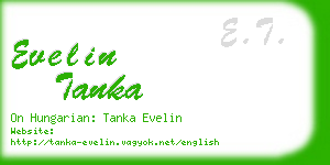 evelin tanka business card